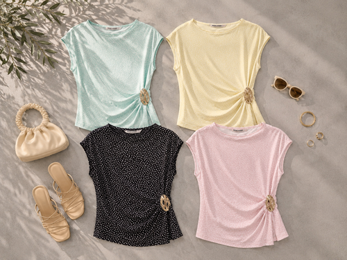 BLUSA POLKA CHUNKY
