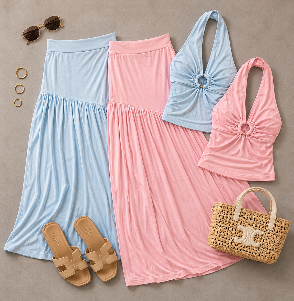 SET BLUSA Y FALDA