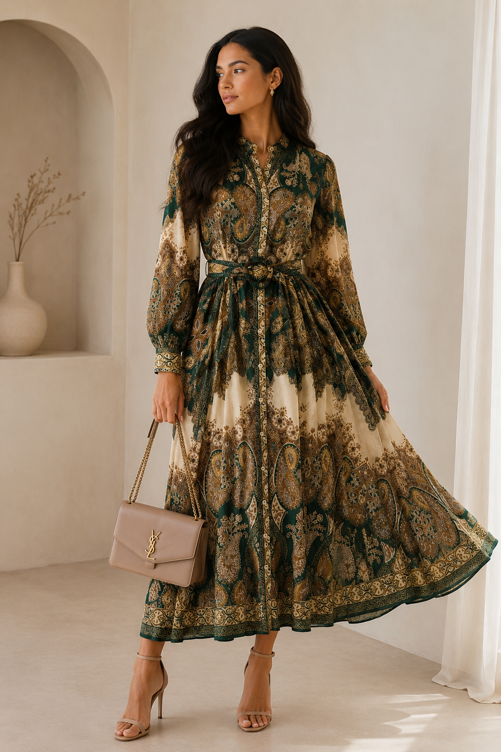 VESTIDO BOHO CHIC