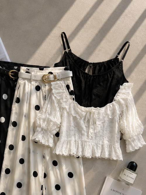 BLUSA TIRA BORDADA