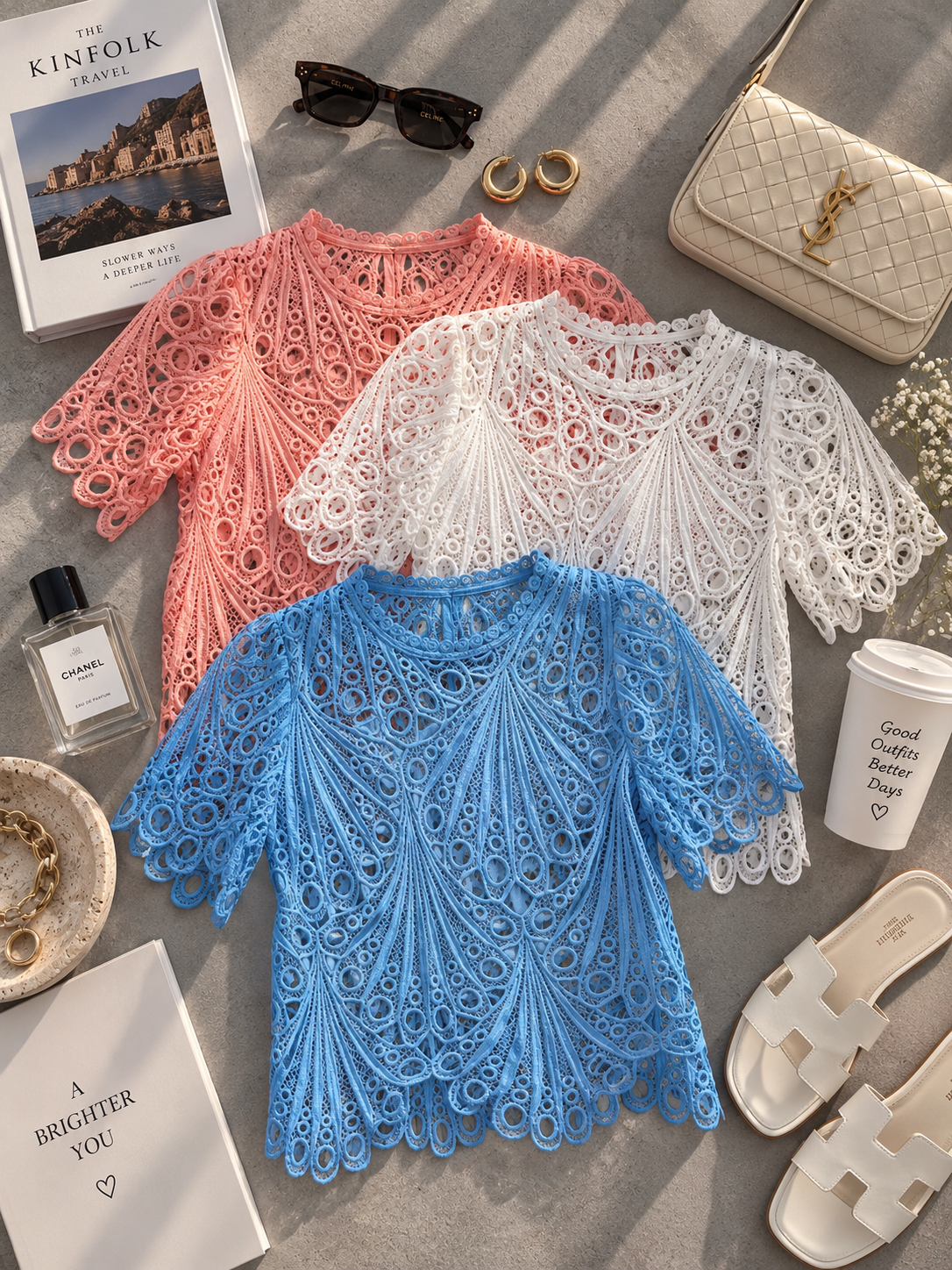 BLUSA TIPO CROCHET