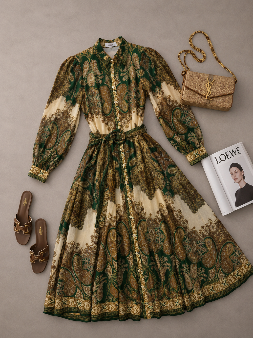 VESTIDO BOHO CHIC