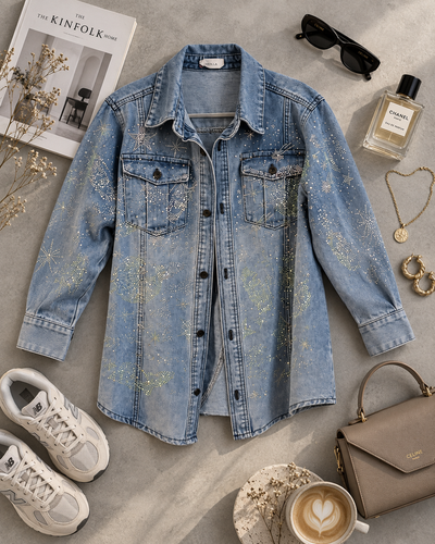 BLUSÓN DENIM PIEDRA