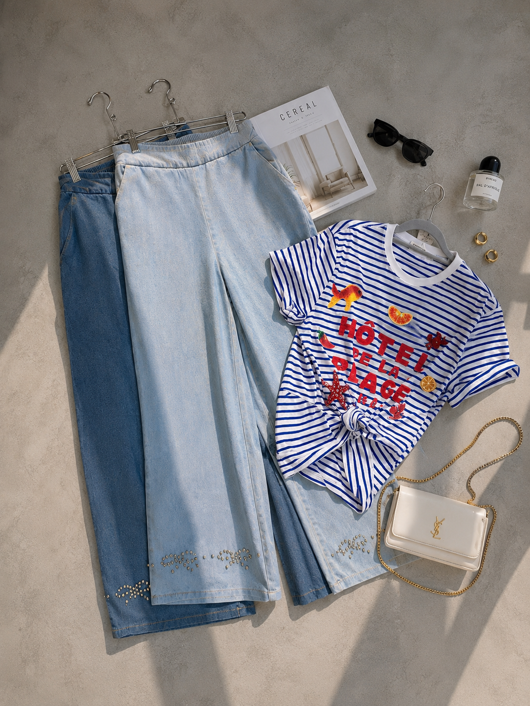 PLAYERA RAYADA HOTEL DE LA PLAGE