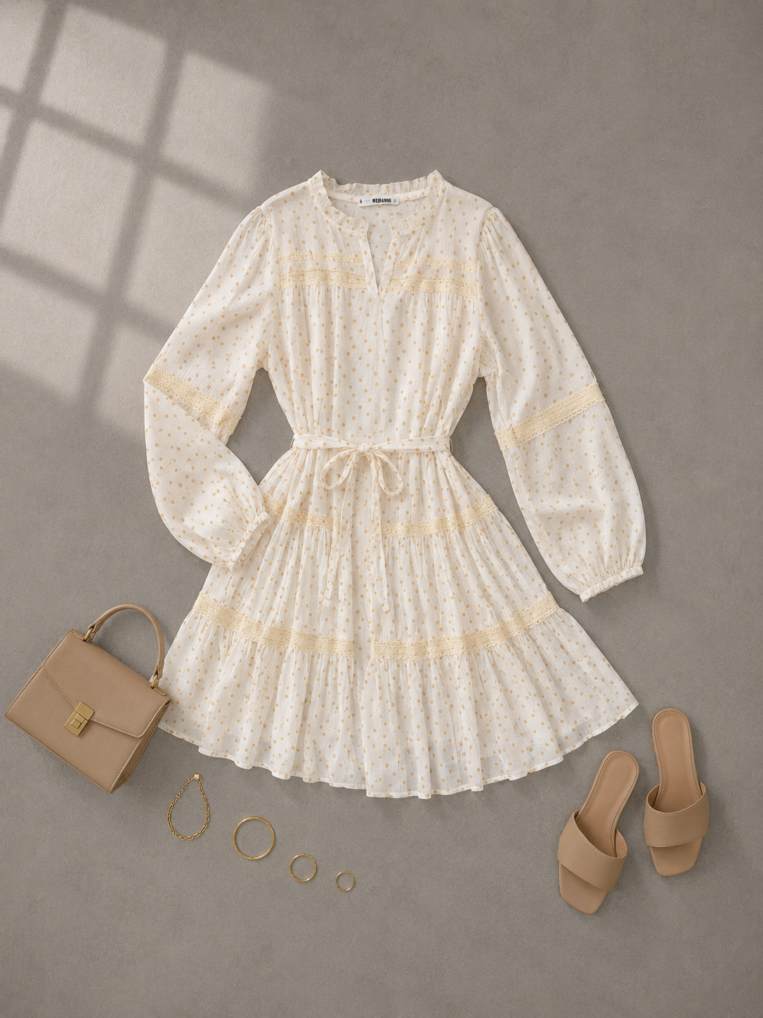 VESTIDO POLKA BATITA