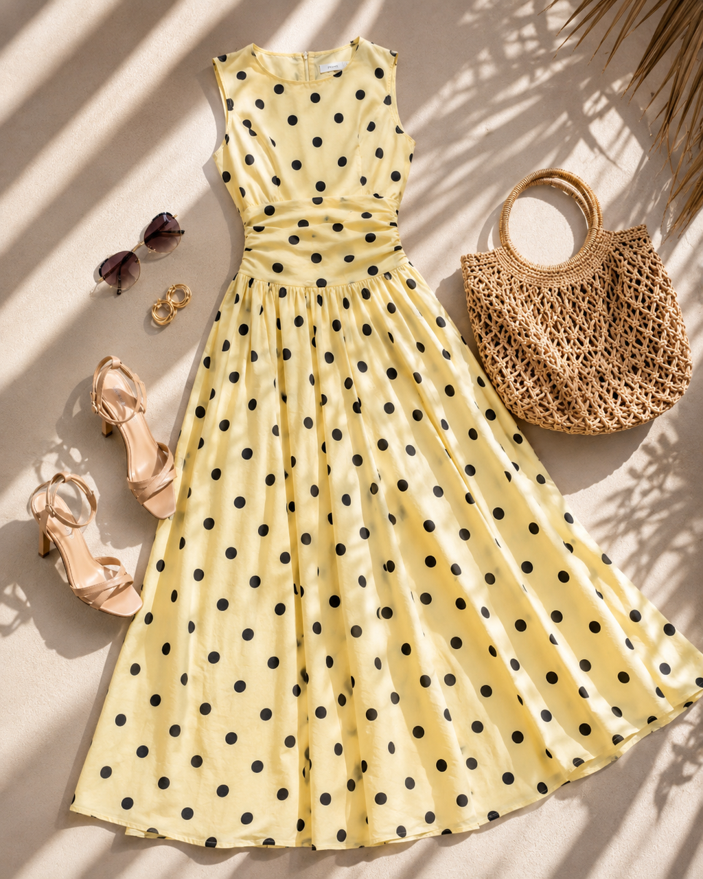 VESTIDO POLKA FAJILLA