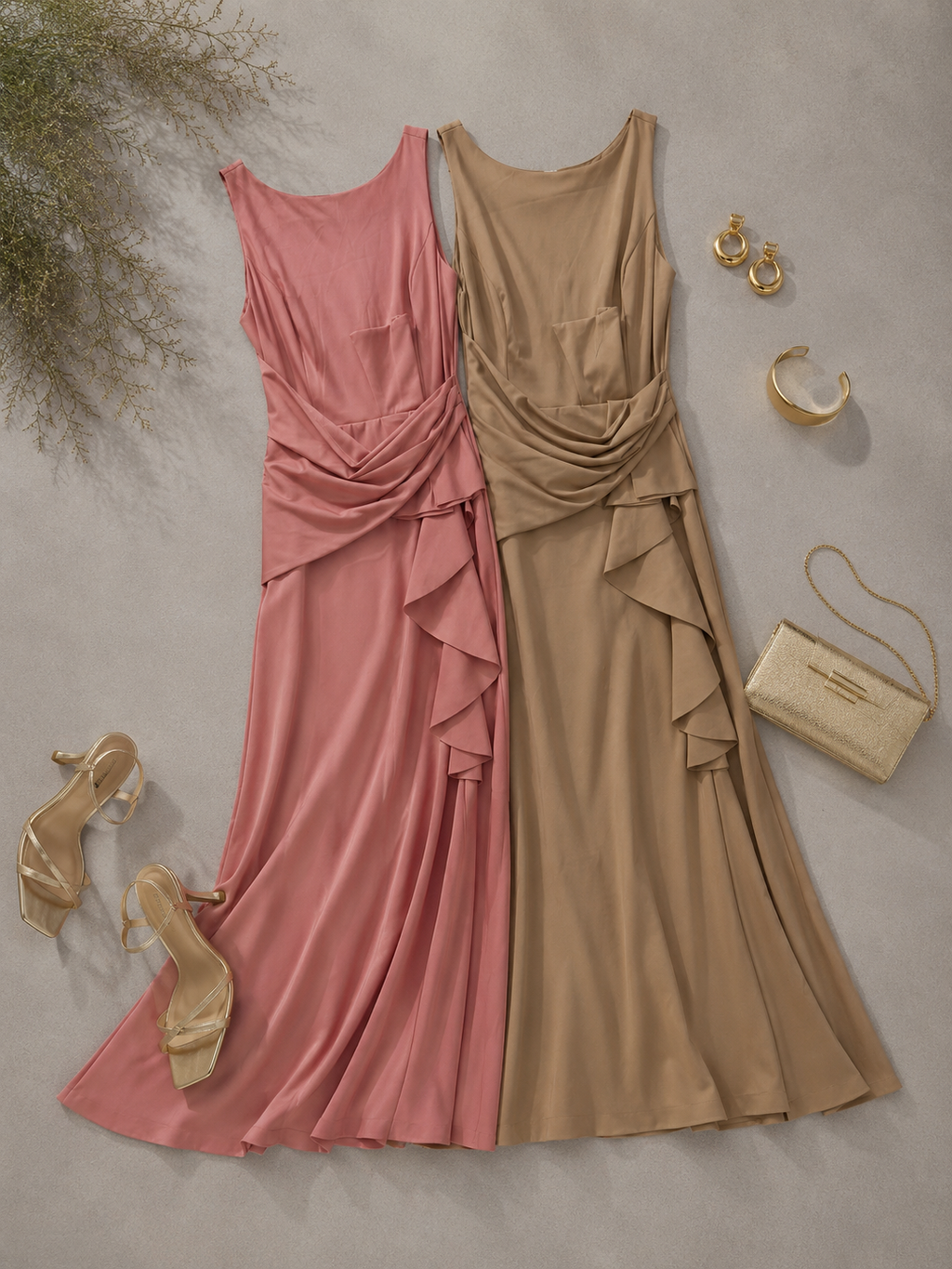 VESTIDO SIRENA MOÑO