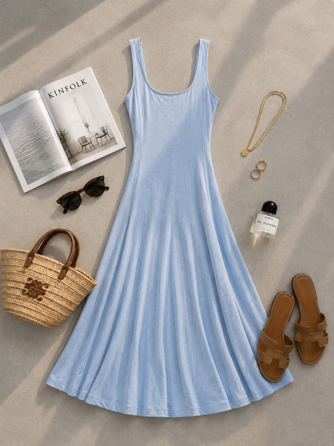 VESTIDO TORSO LARGO