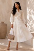 VESTIDO WONDERLAND MARFIL BORDADO