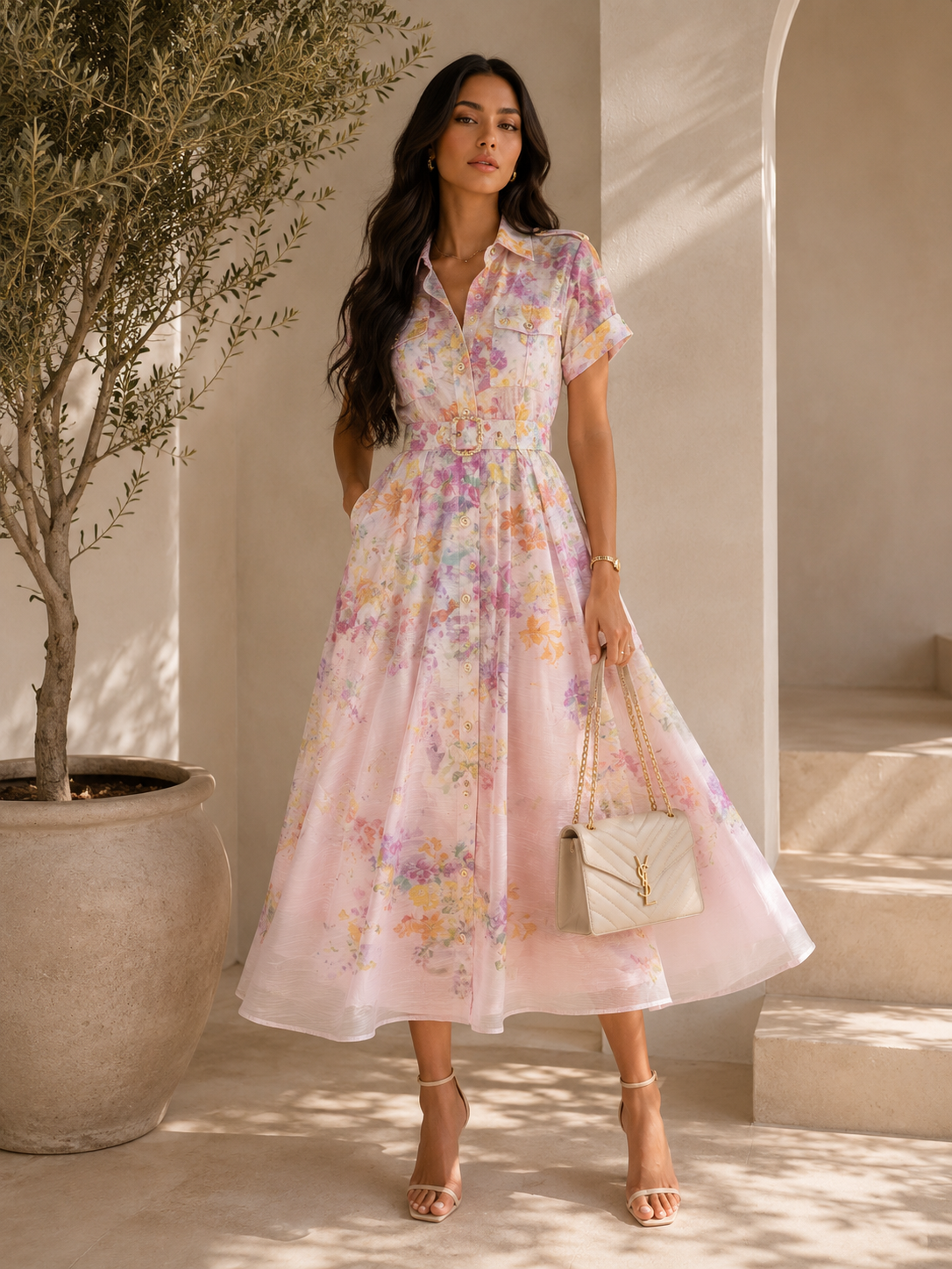 VESTIDO FLOREADO