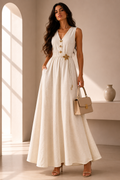 VESTIDO CINTO ESTRELLA