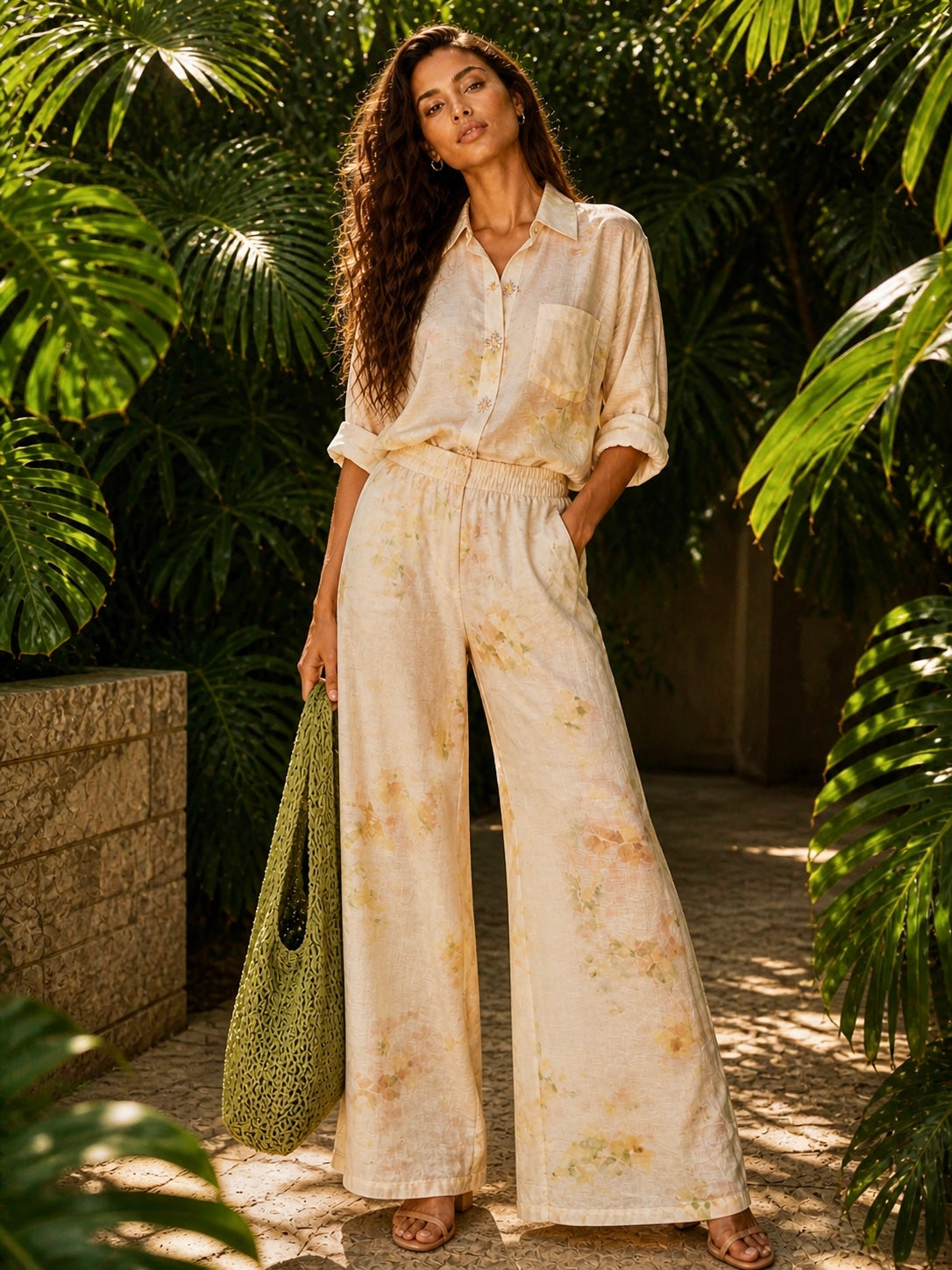 SET PANTALON CAMISA TIE DYE