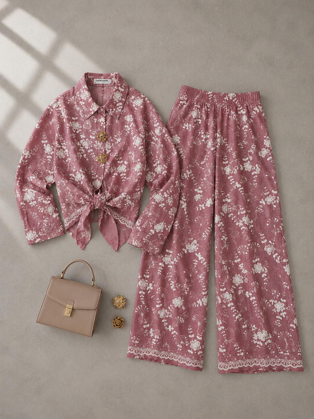 SET TINTO BORDADO