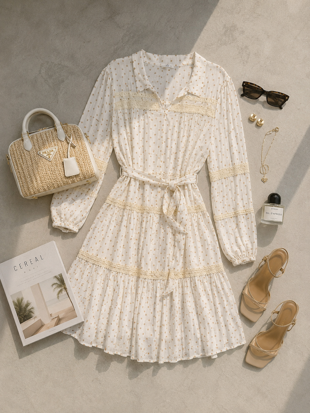VESTIDO CORTE BATITA