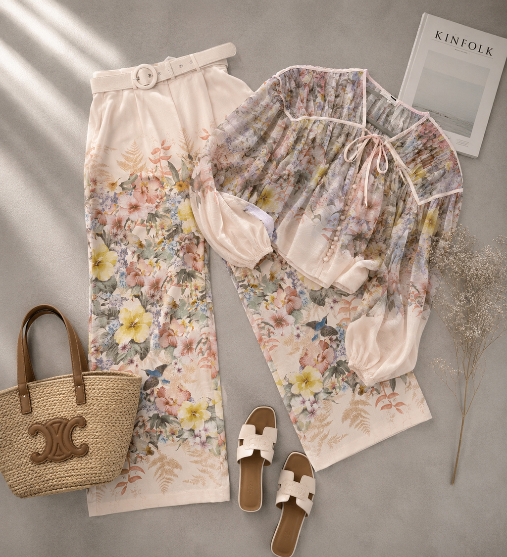 SET WONDERLAND BLUSA/PANTALON