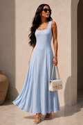 VESTIDO TORSO LARGO