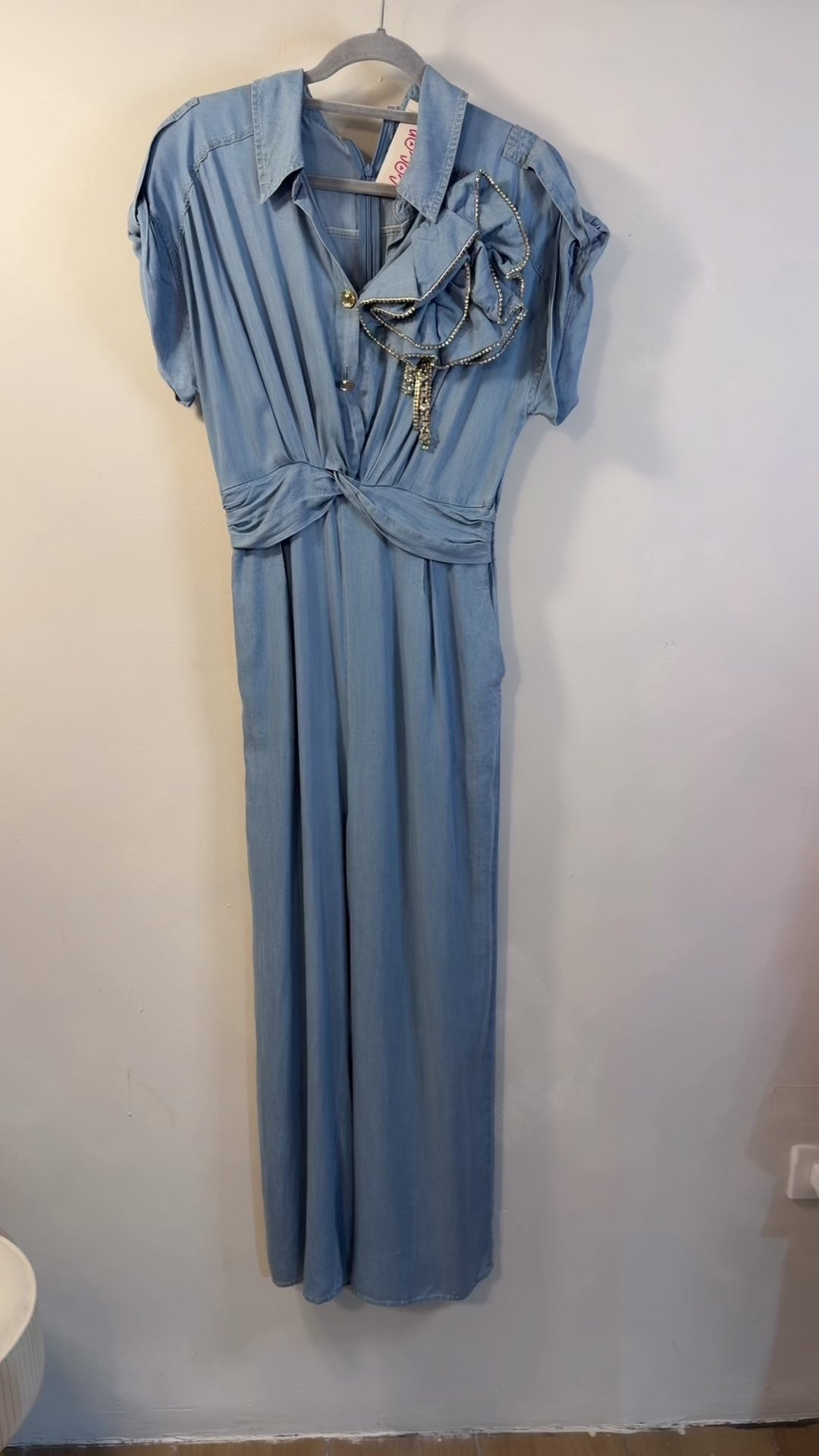 JUMPSUIT DENIM SUAVE