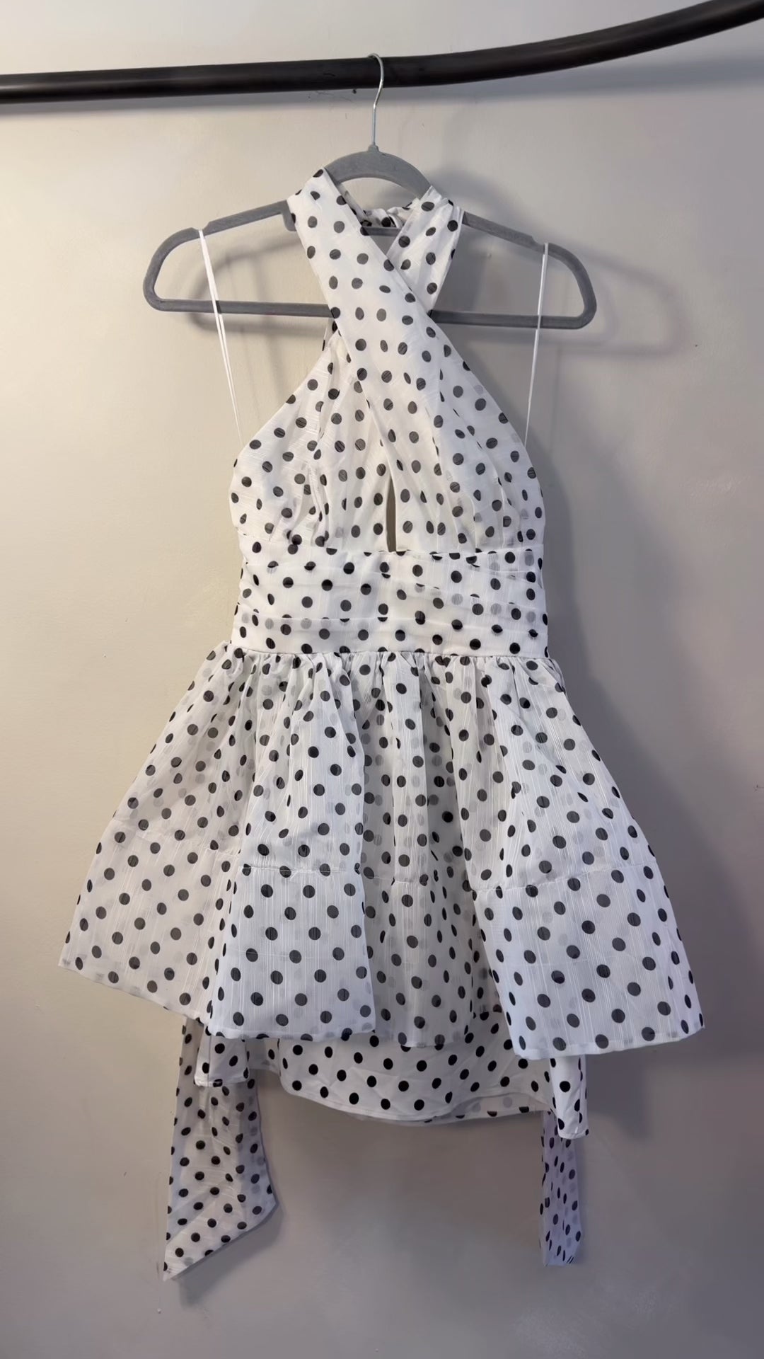 VESTIDO POLKA CORTO
