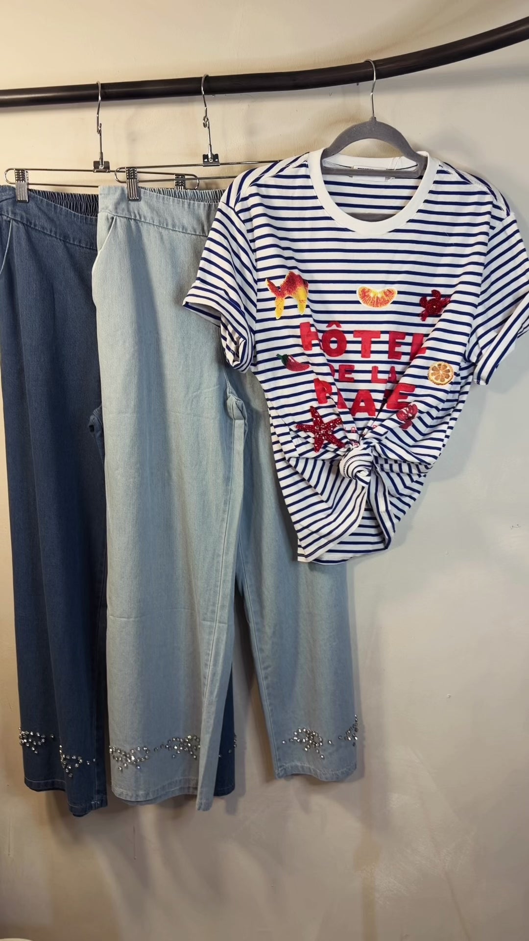 PLAYERA RAYADA HOTEL DE LA PLAGE