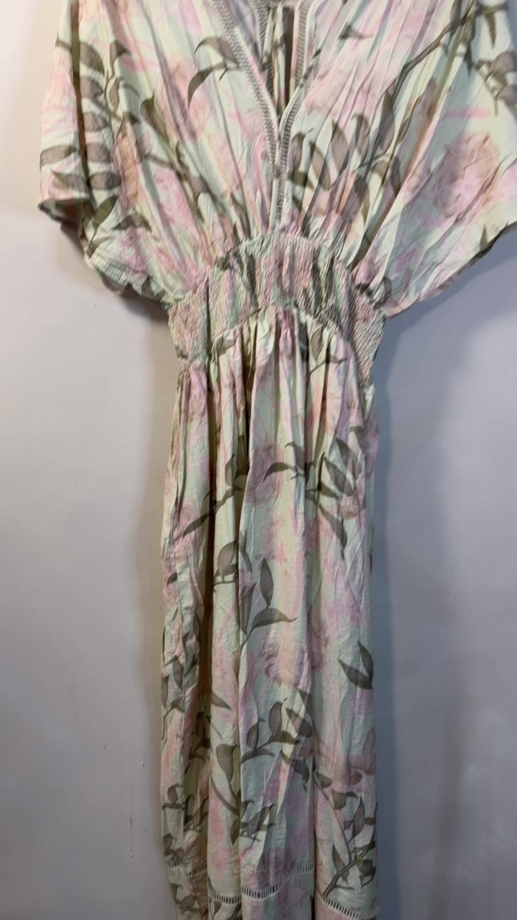 VESTIDO BOHO CHIC PASTEL