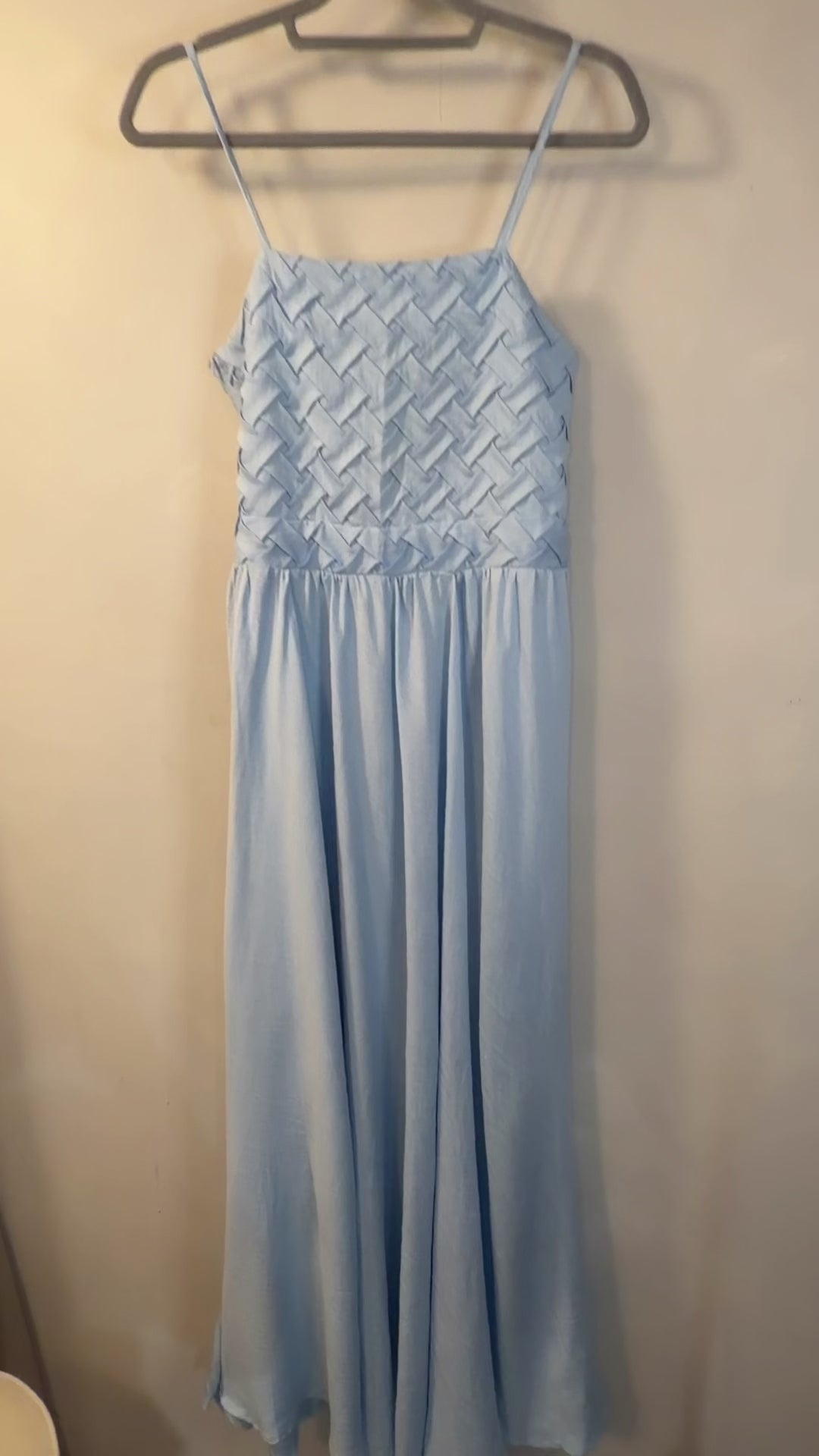 VESTIDO TIRANTE BUSTO TRENZA