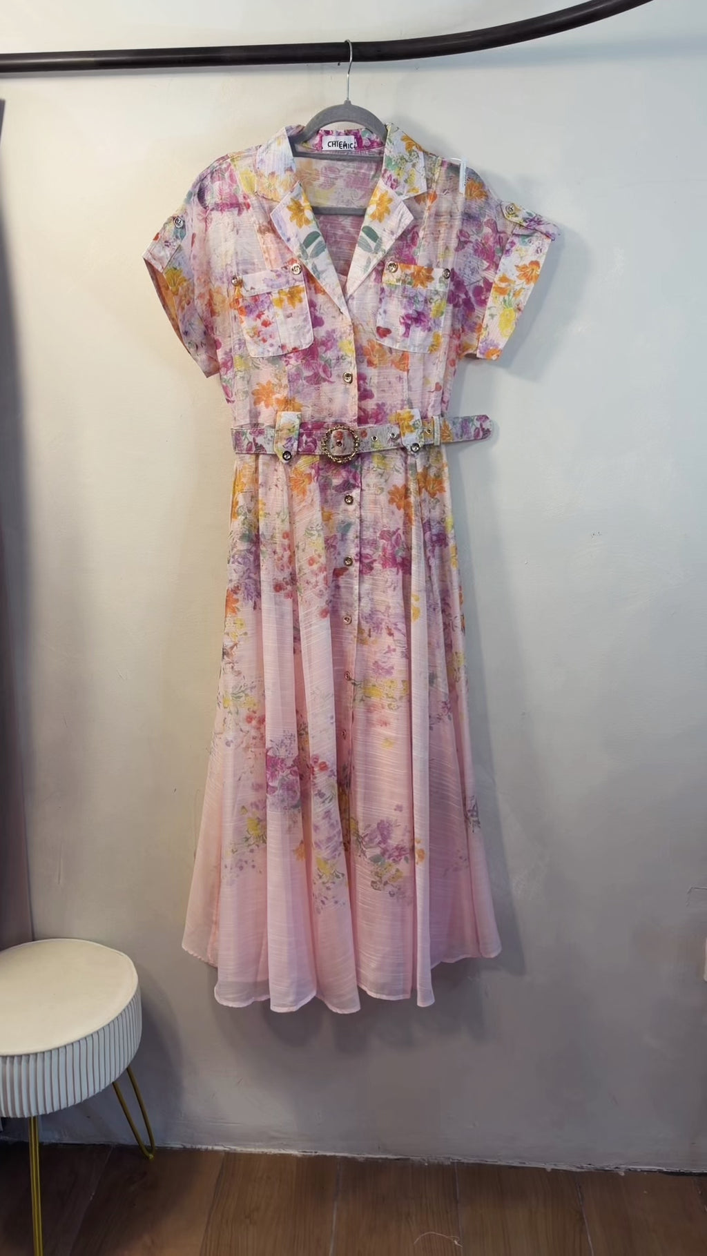 VESTIDO FLOREADO