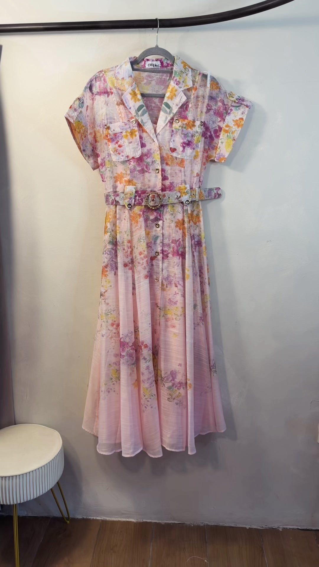 VESTIDO FLOREADO