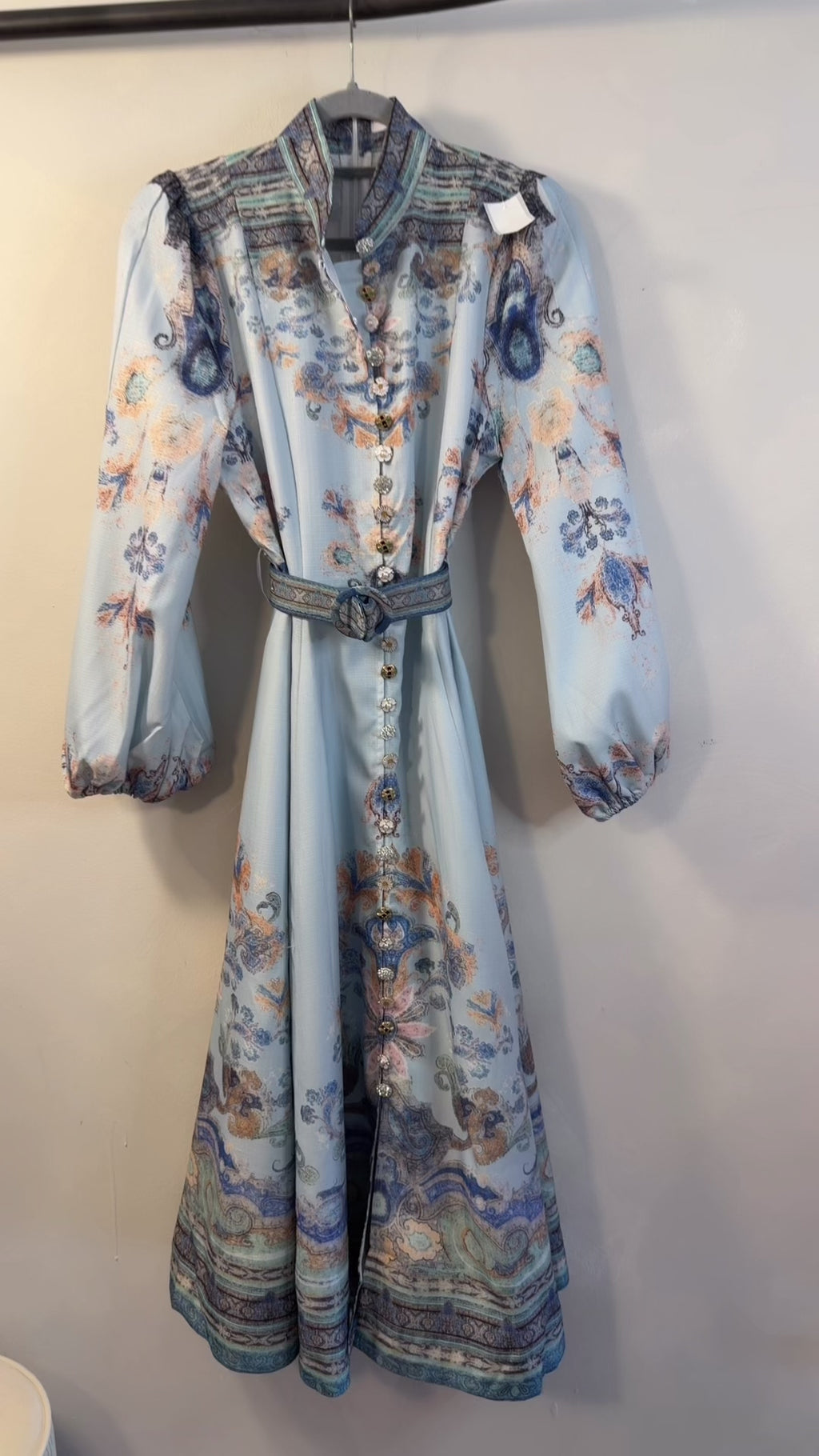 VESTIDO VINTAGE AZUL