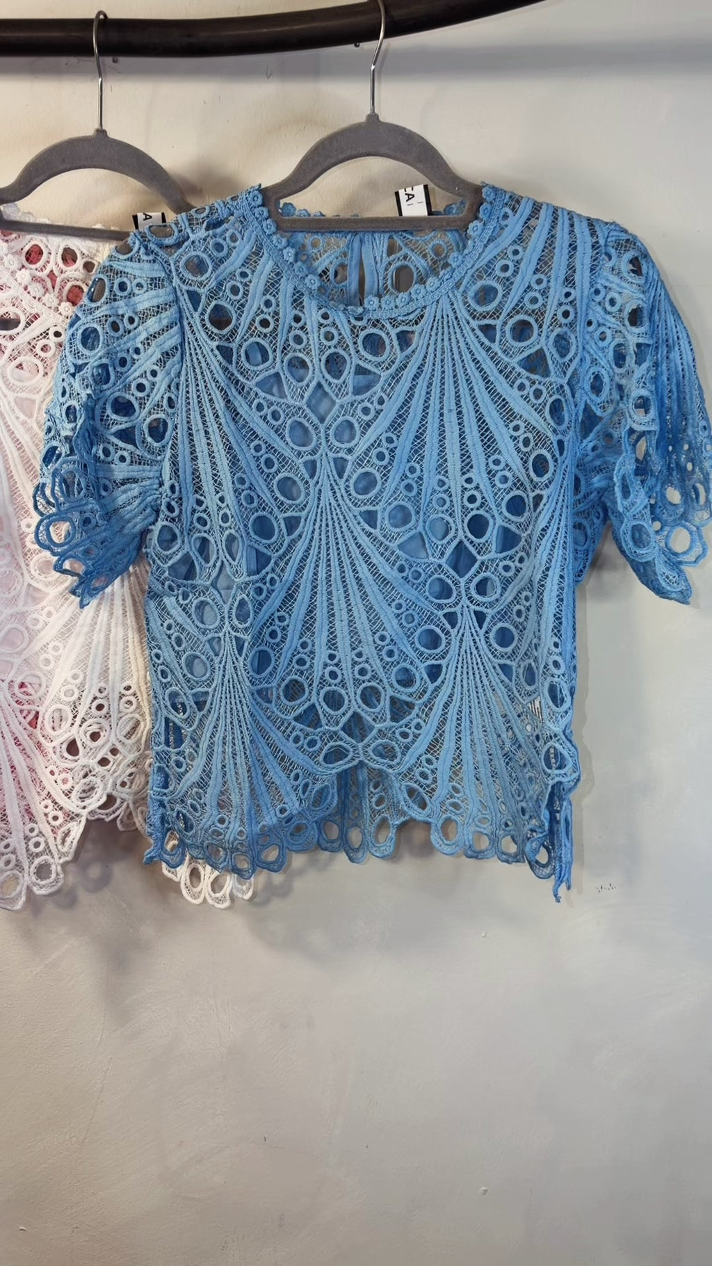 BLUSA TIPO CROCHET