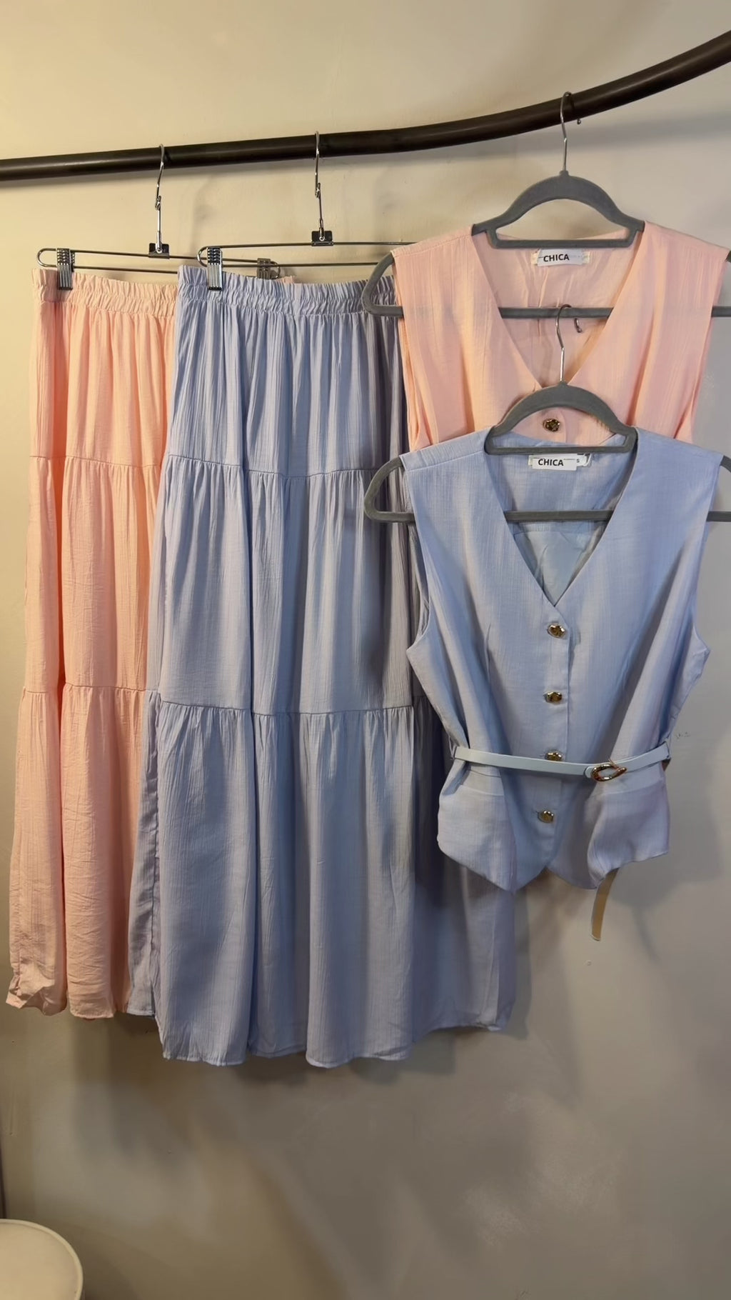 SET CHALECO Y FALDA