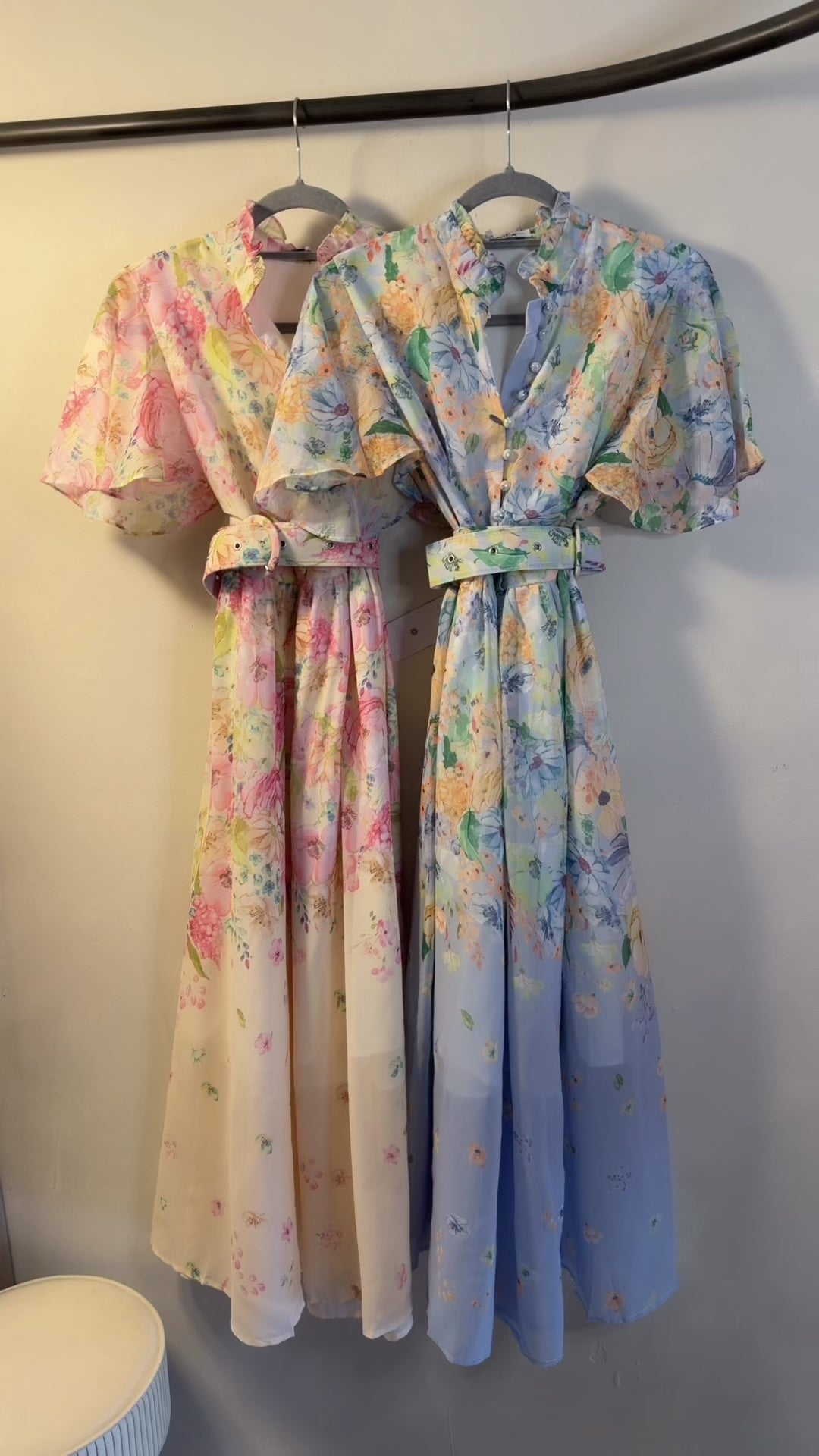 VESTIDO FLOREADO CHIFFONE