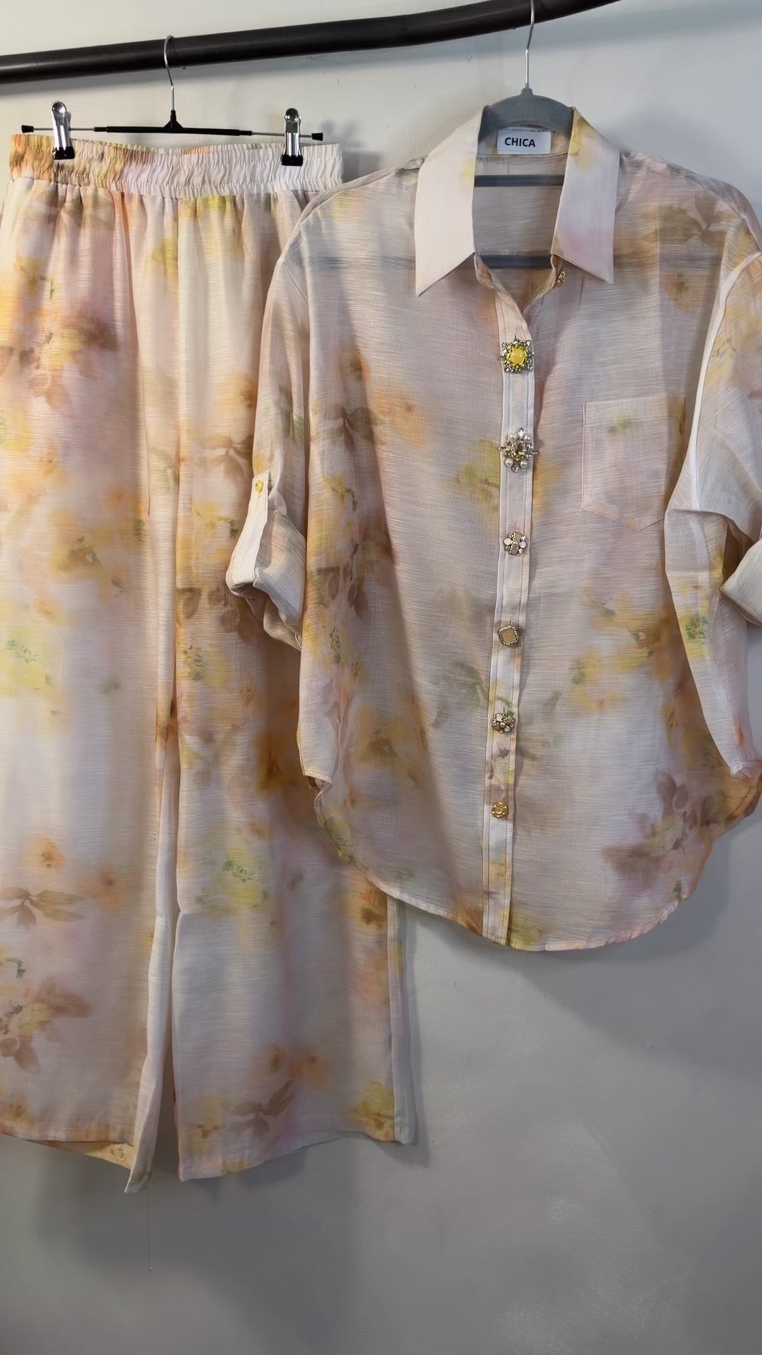 SET PANTALON CAMISA TIE DYE