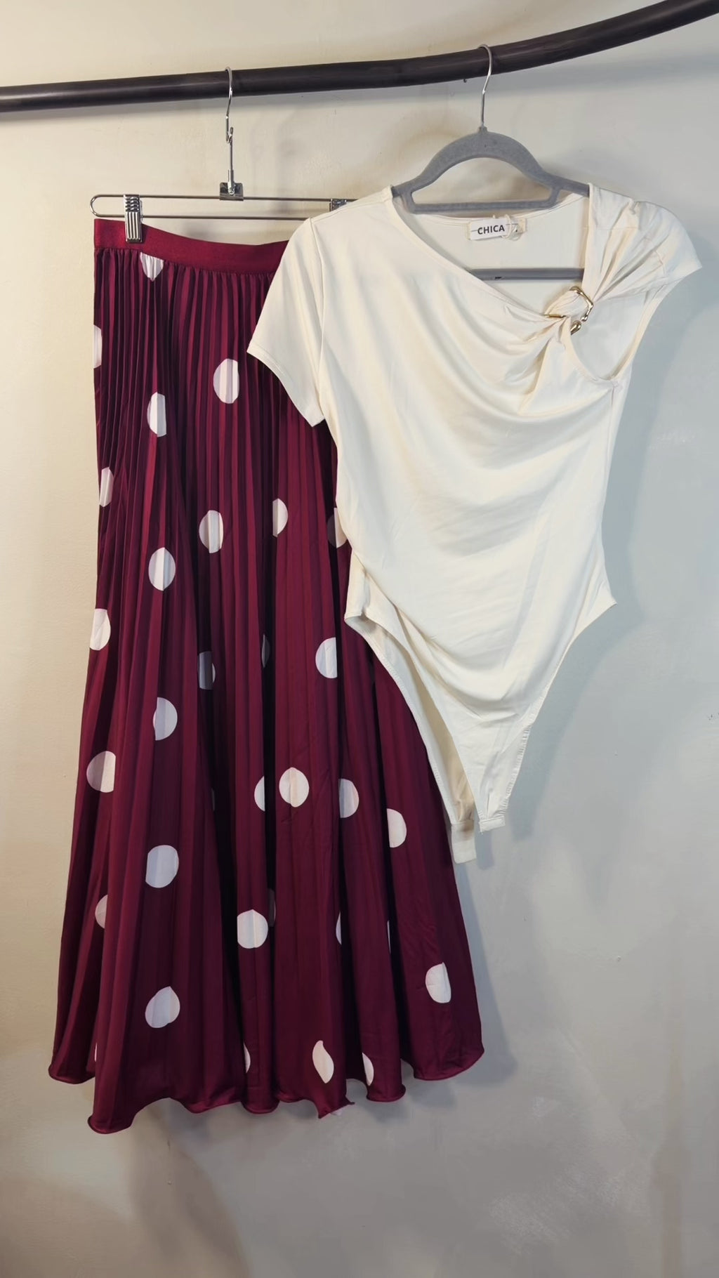 FALDA POLKA TABLEADA