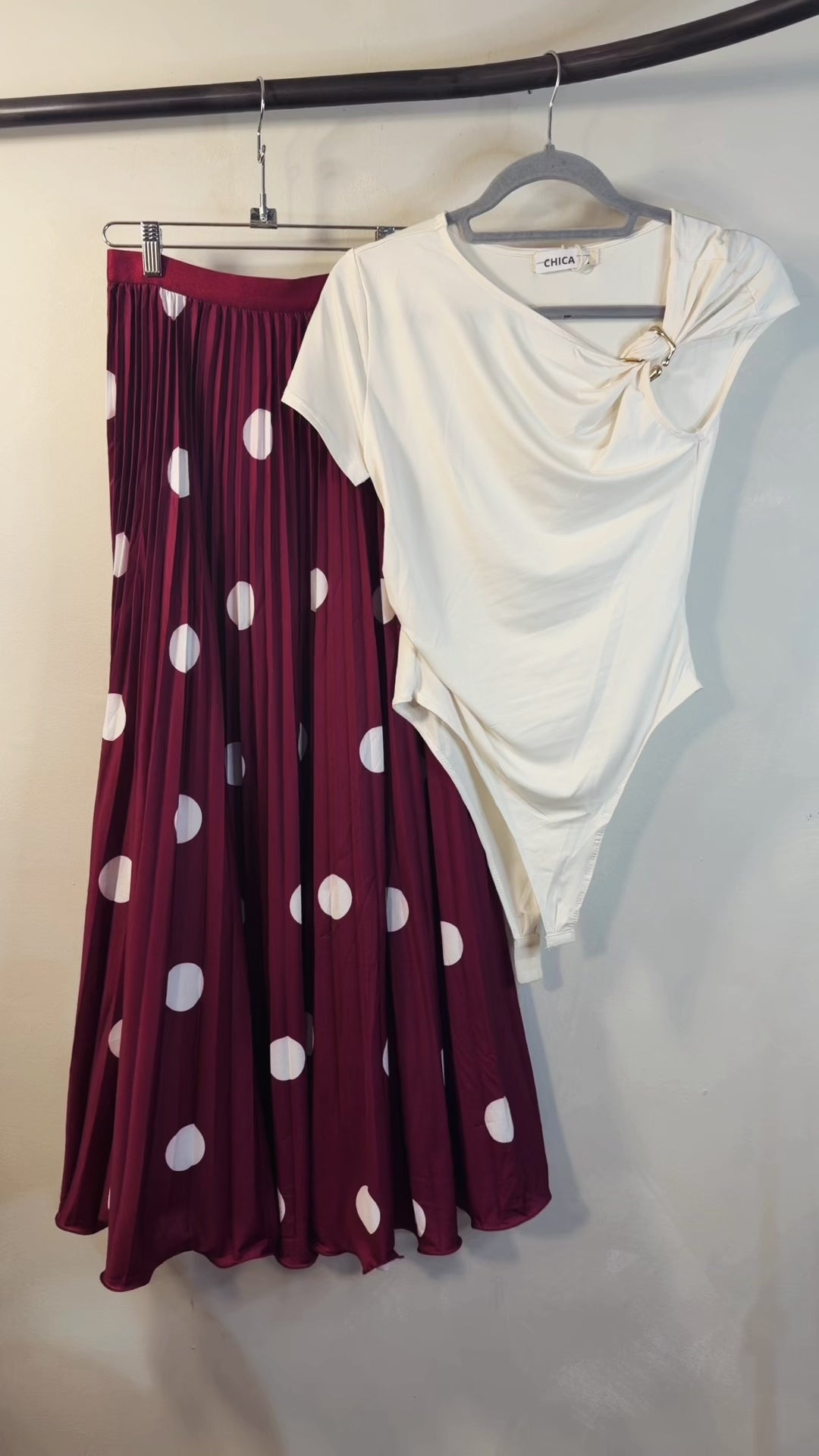FALDA POLKA TABLEADA