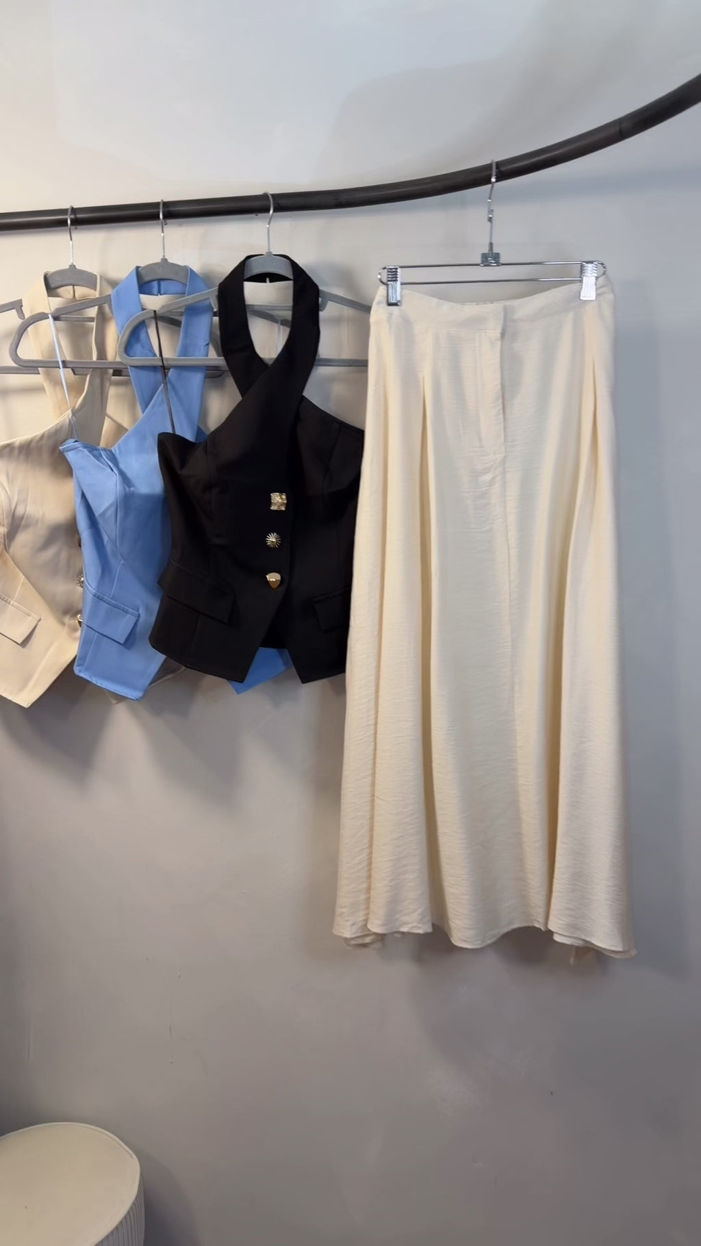 BLUSA HALTER DE VESTIR